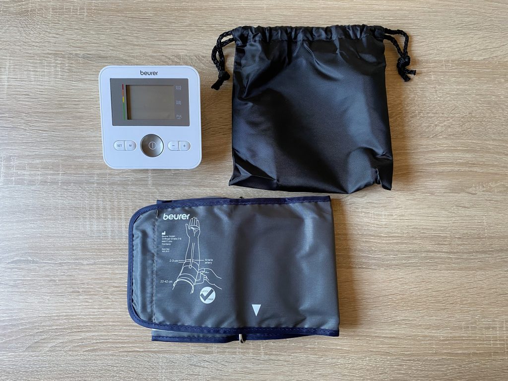 Beurer BM 27 Blutdruckmessgerät ausgepackt 4