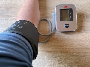 Boso medicus X BlutdruckmessgerätManschette am Arm