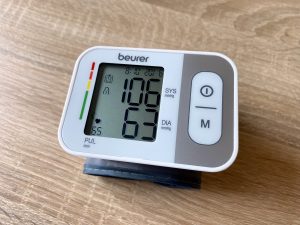 Beurer BC 28 Blutdruckmessgerät Anzeige Messwert letzte Messung