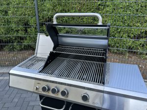 Grillfürst G310E Gasgrill Deckel geöffnet