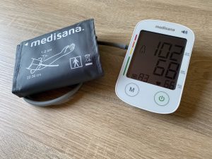 Medisana BU 535 Blutdruckmessgerät Anzeige Messwert Mittelwert