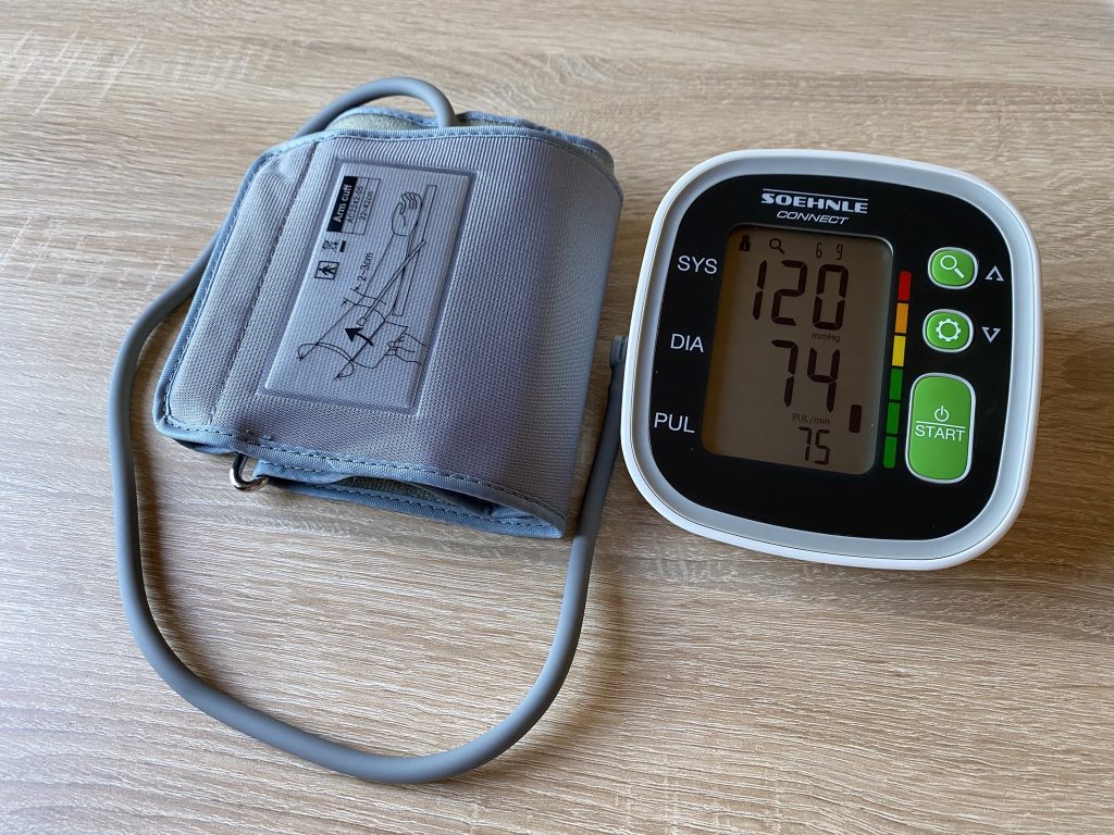 Soehnle Systo Connect 300 Blutdruckmessgerät Anzeige Messwert letzte Messung 1