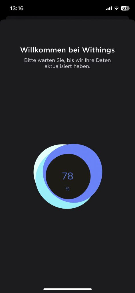 Withings BPM Core Blutdruckmessgerät App Einrichtung 7