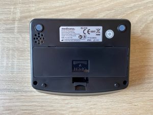 Medisana BU 516 Blutdruckmessgerät Unterseite