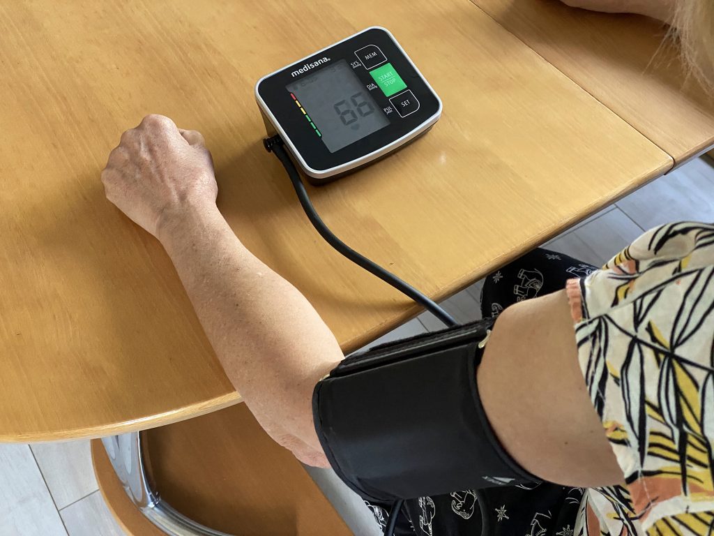 Medisana BU 516 Blutdruckmessgerät Messung