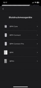 Withings BPM Connect Blutdruckmessgerät App Gerät hinzufügen 3