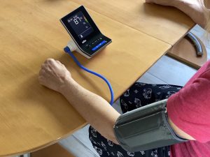 Braun ExactFit 3 Blutdruckmessgerät Messung