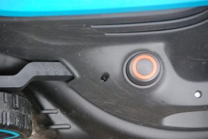 Gardena PowerMax 37-36V P4A Akku-Rasenmäher Schnitthöhenverstellung