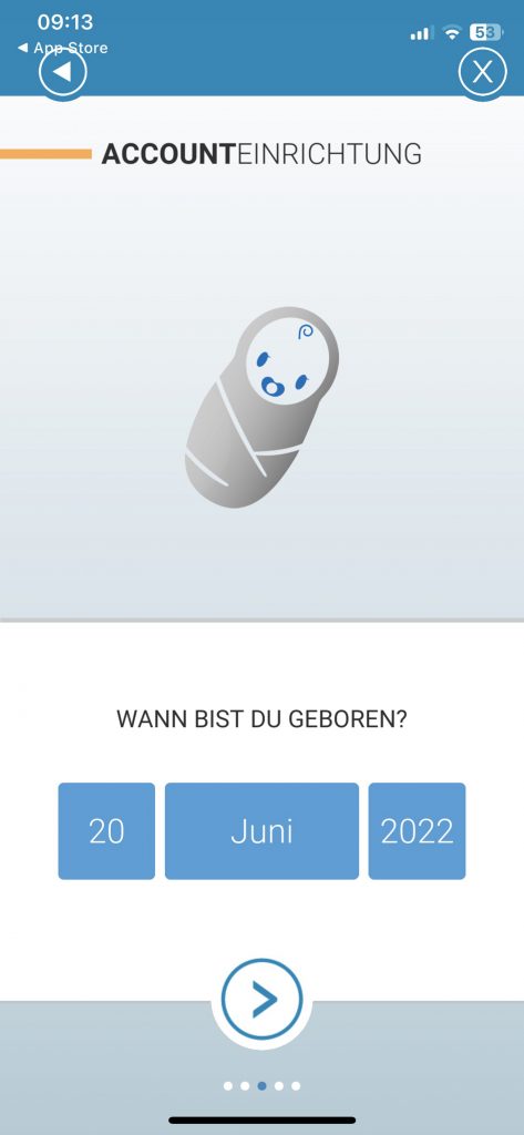 Medisana BU 584 Connect Blutdruckmessgerät App Benutzer einrichten 3