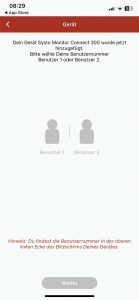 Soehnle Systo Connect 300 Blutdruckmessgerät Einrichten App 3