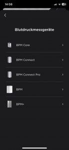 Withings BPM Core Blutdruckmessgerät App Gerät hinzufügen 3