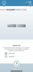 Medisana BU 584 Connect Blutdruckmessgerät App Benutzer einrichten 4