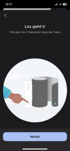Withings BPM Connect Blutdruckmessgerät App Gerät hinzufügen 5