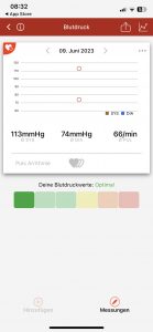 Soehnle Systo Connect 300 Blutdruckmessgerät Messwerte App 2