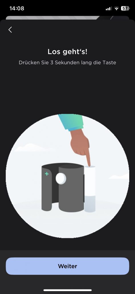 Withings BPM Core Blutdruckmessgerät App Gerät hinzufügen 5