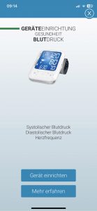 Medisana BU 584 Connect Blutdruckmessgerät App Verbindung 1