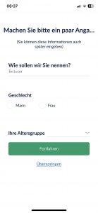 Omron RS7 Intelli IT Blutdruckmessgerät Einrichtung App Nutzer