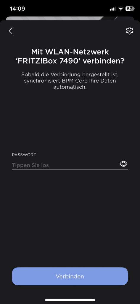 Withings BPM Core Blutdruckmessgerät App Gerät hinzufügen 10