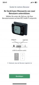 Omron RS7 Intelli IT Blutdruckmessgerät Einrichtung App Benutzer