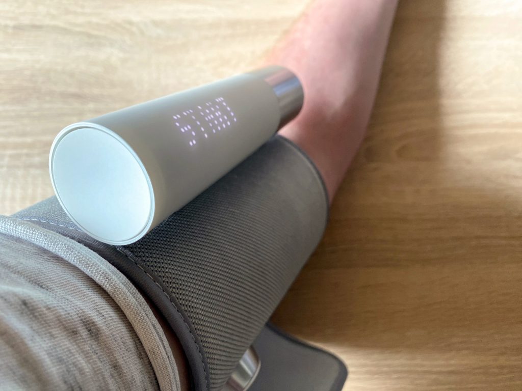 Withings BPM Core Blutdruckmessgerät erste Messung