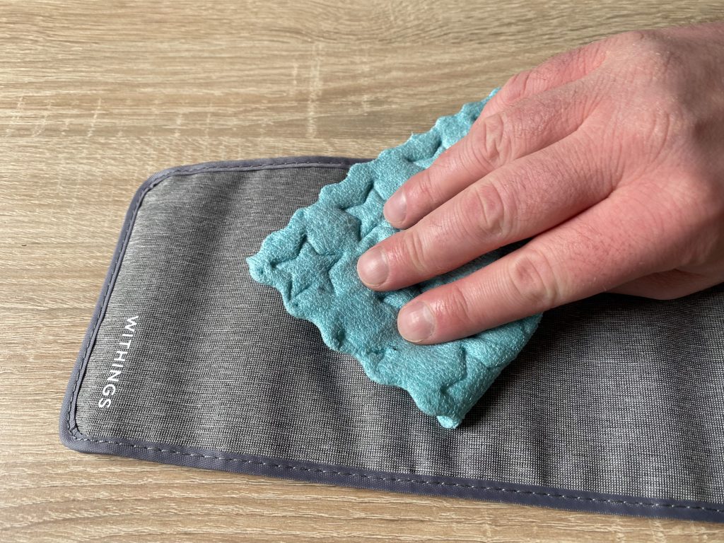 Withings BPM Connect Blutdruckmessgerät Reinigung Manschette