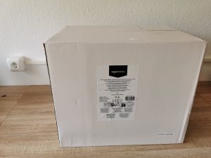 Amazon Basics Heißluftfritteuse Verpackung