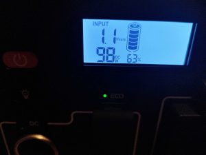 BALDERIA Power Cube PPS 500 Powerstation beim DC-Laden per Steckdose