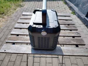 BALDERIA Power Cube PPS 500 Powerstation von der linken Seite