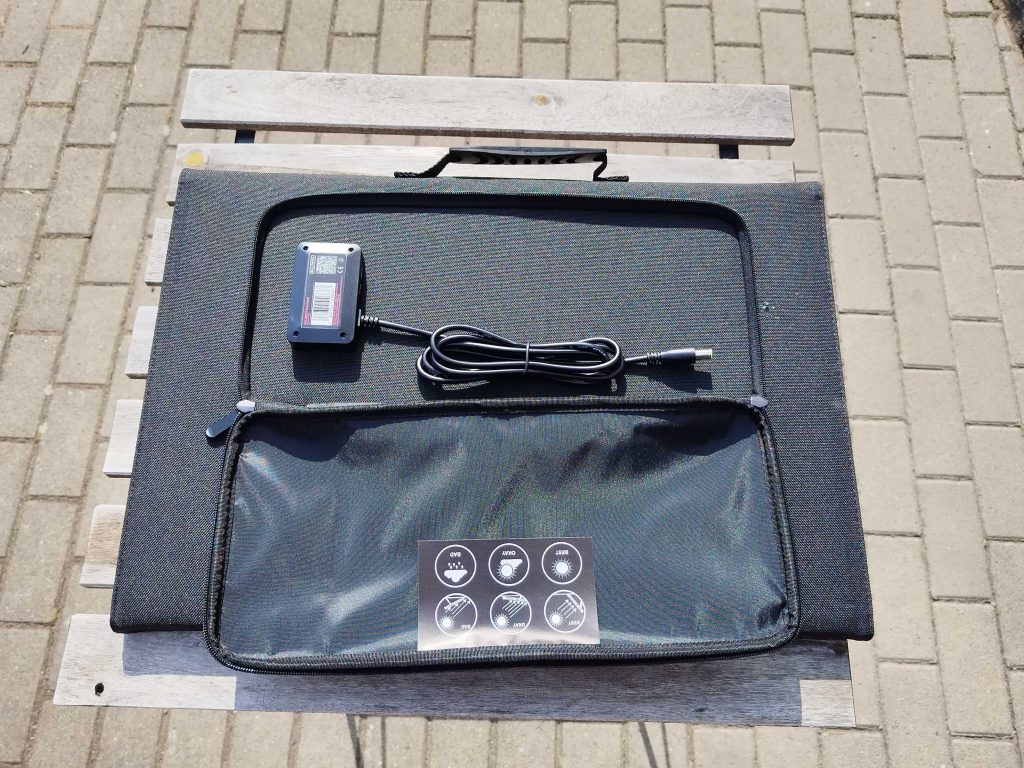 BALDERIA SP120 Solarboard Ladeanschluss