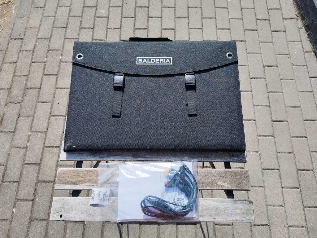 BALDERIA SP120 Solarboard gesamter Lieferumfang