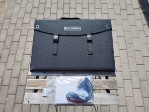 BALDERIA SP120 Solarboard gesamter Lieferumfang