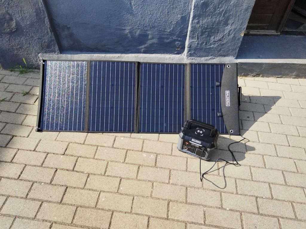 BALDERIA SP120 Solarboard im Einsatz
