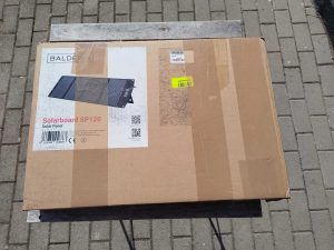 BALDERIA SP120 Solarboard verpackt