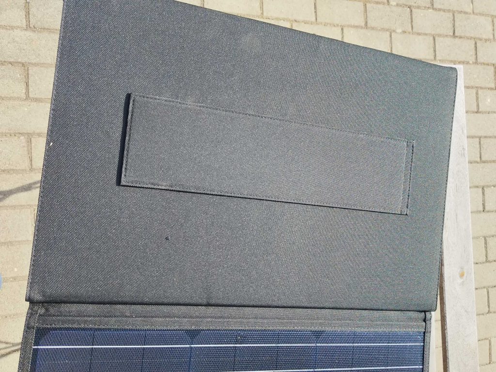 BALDERIA SP120 Solarboard zusammengefaltet von hinten