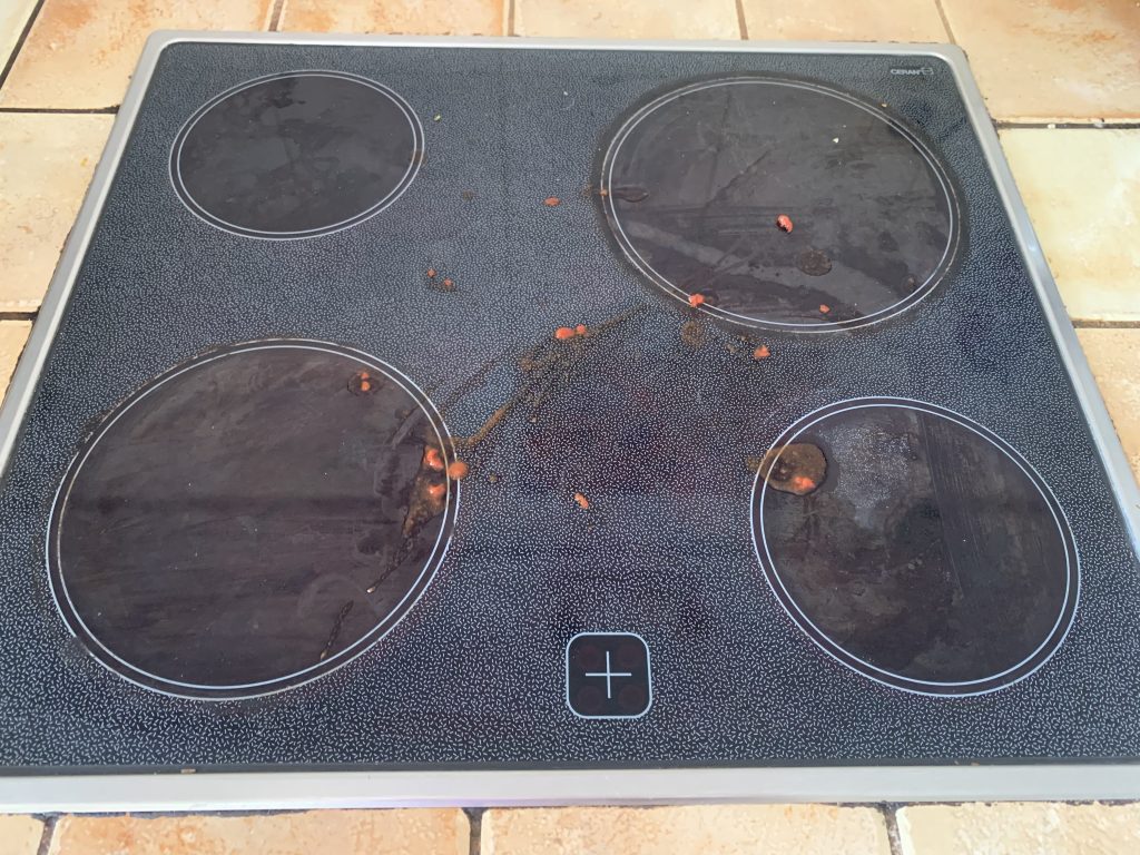 BEMKUUFGLI Handdampfreiniger Kochfeldtest