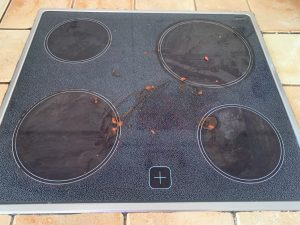 BEMKUUFGLI Handdampfreiniger Kochfeldtest