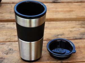 Bestron ACM112Z Thermosbecher mit Deckel