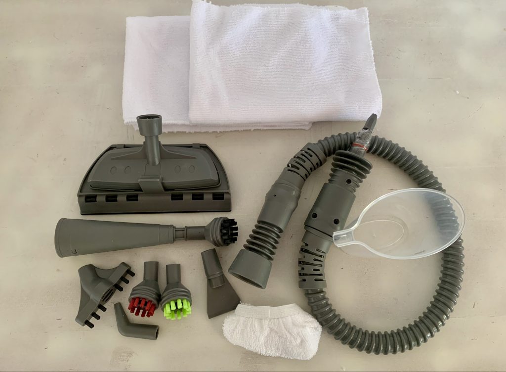 Bissell 2635J SteamShot Titanium Handdampfreiniger Zubehör