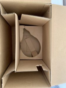 Bissell 2635J SteamShot Titanium Handdampfreiniger leere Verpackung