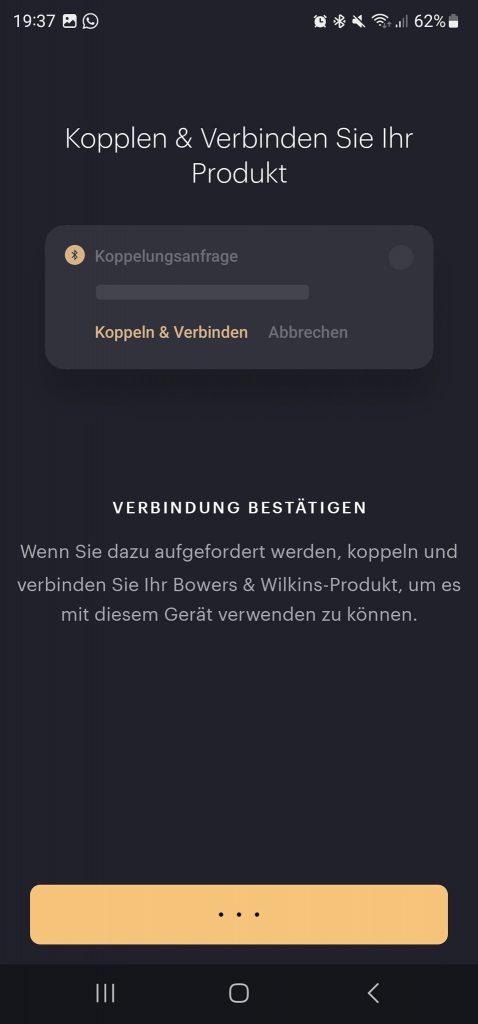 Bowers & Wilkins Px8 Over-Ear-Kopfhörer App