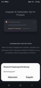 Bowers & Wilkins Px8 Over-Ear-Kopfhörer App Smartphone koppeln