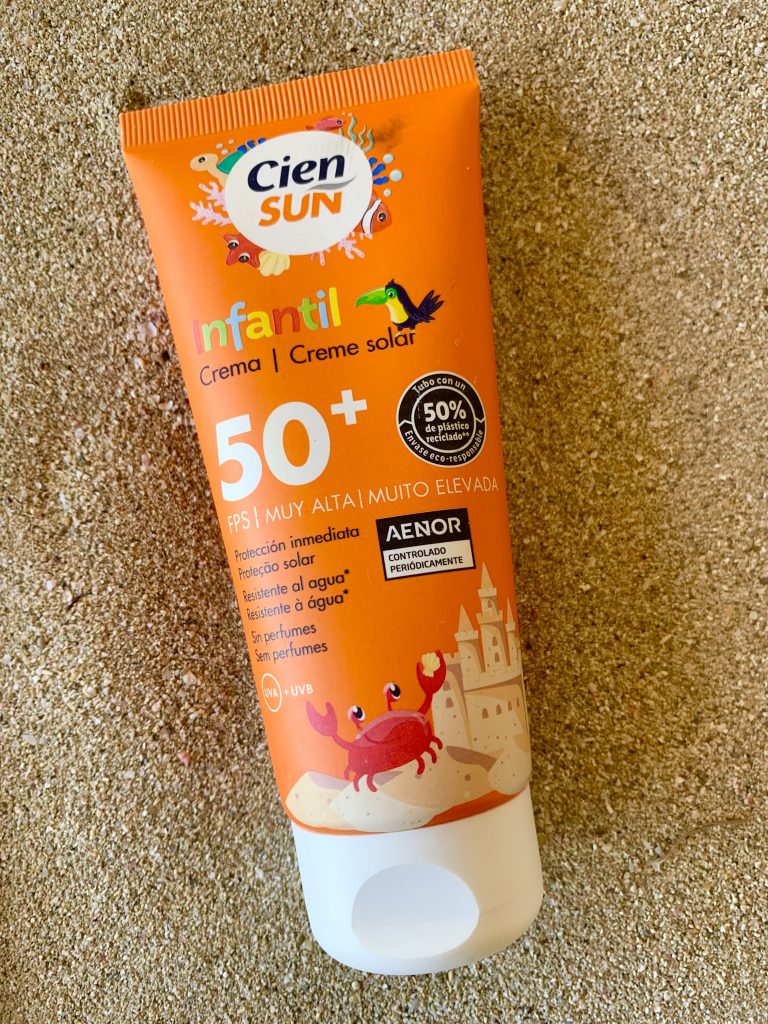 CIEN Sun Kids Sonnencreme von vorne