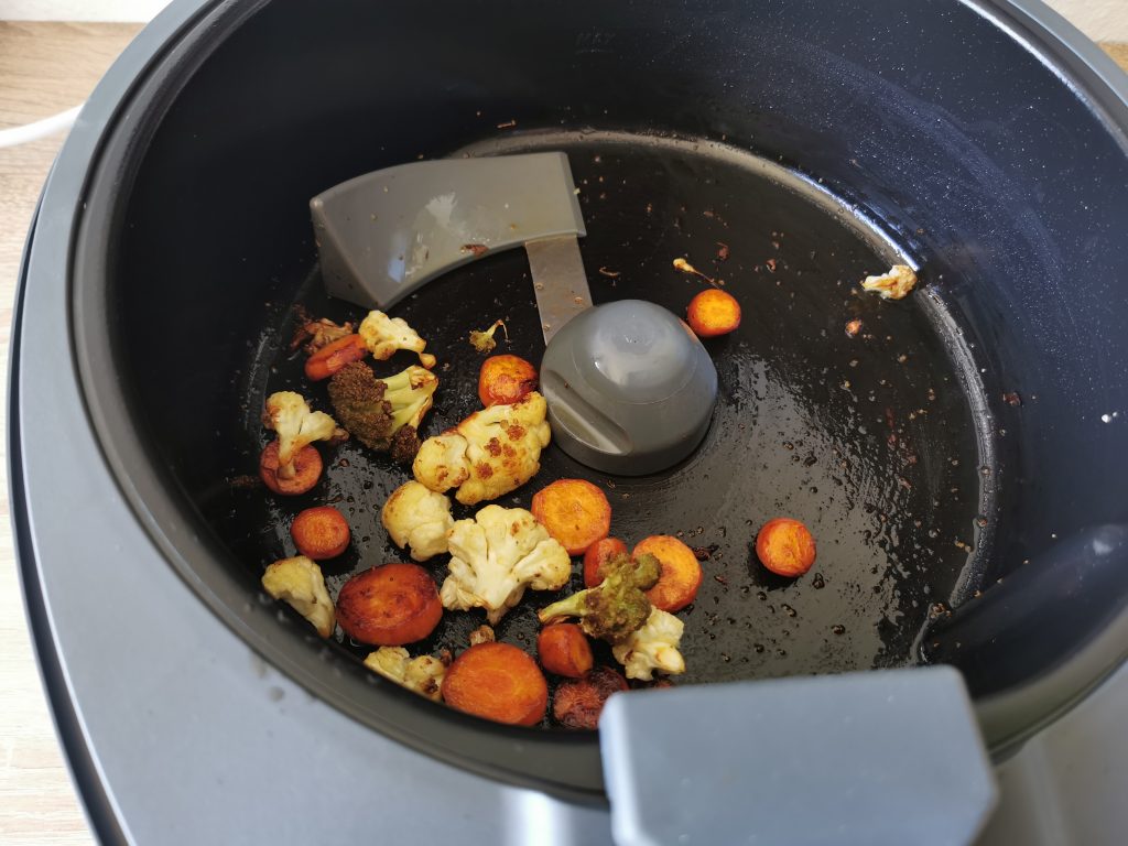 De'Longhi MultiFry Extra Chef Heißluftfritteuse Gemüse garen