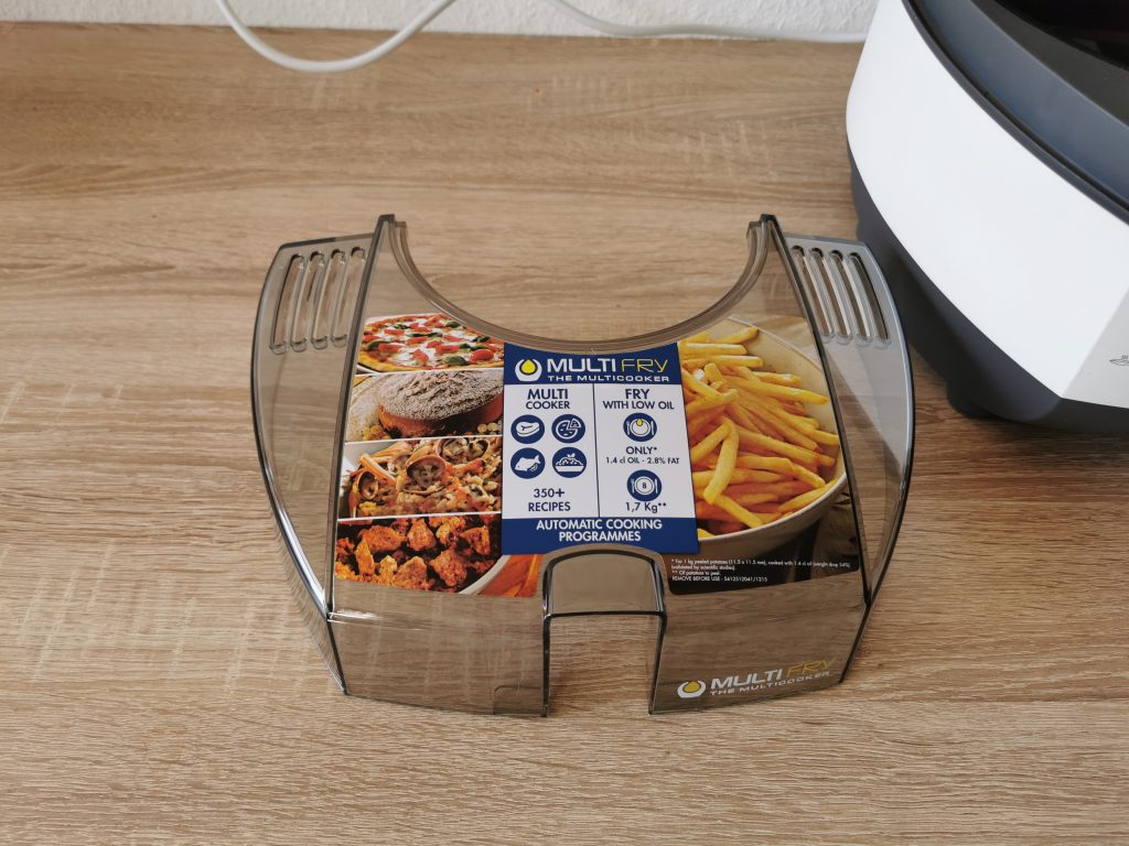 De'Longhi MultiFry Extra Chef Heißluftfritteuse Sichtfenster