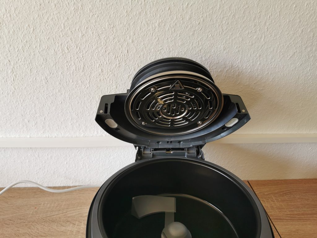 De'Longhi MultiFry Extra Chef Heißluftfritteuse Sichtfenster entfernt