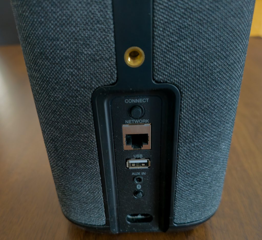 Denon Home 150 Bluetooth-Lautsprecher Anschlüsse