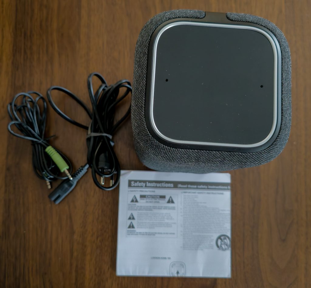 Denon Home 150 Bluetooth-Lautsprecher mit Lieferumfang