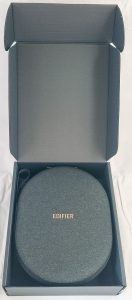 Edifier WH950NB Over-Ear-Kopfhörer mit Aufbewahrungstasche in Verpackung