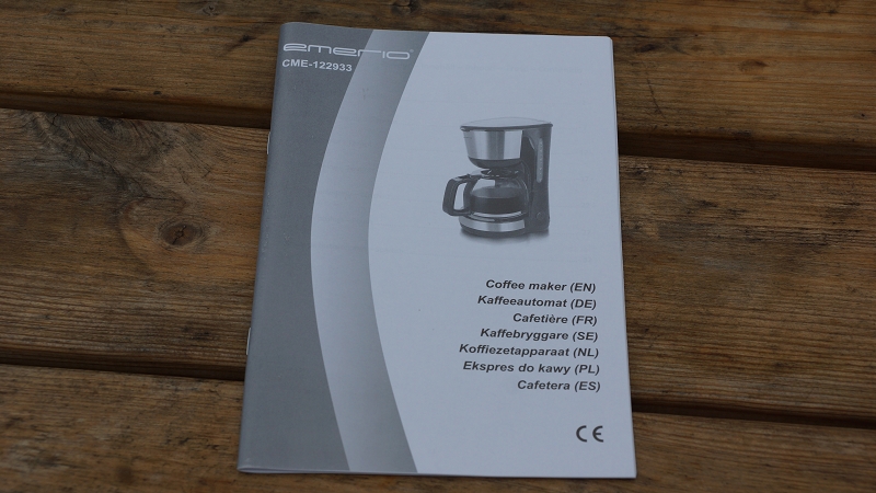 Emerio Kaffeemaschine Bedienungsanleitung