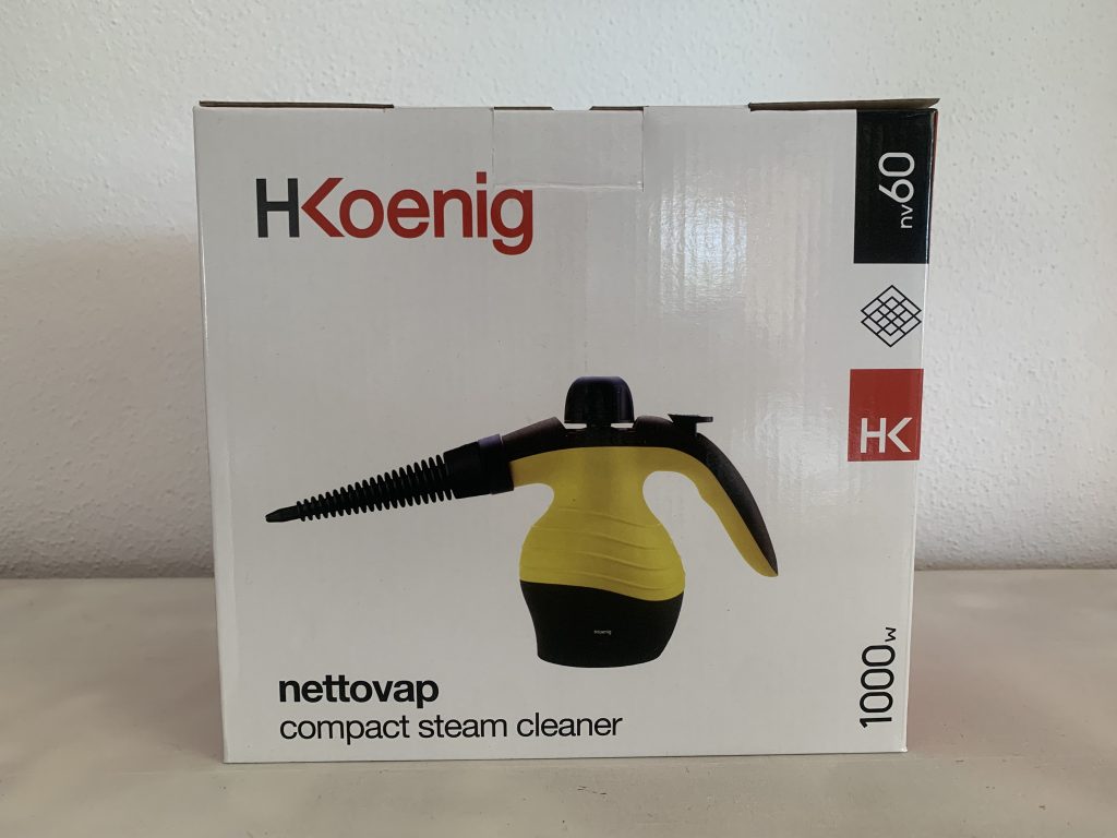 H.Koenig Handdampfreiniger Verpackung von vorne